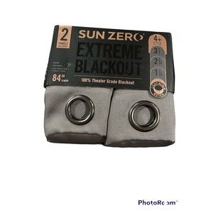 Sunzero Extreme Blackout Curtains 84in- New In Box